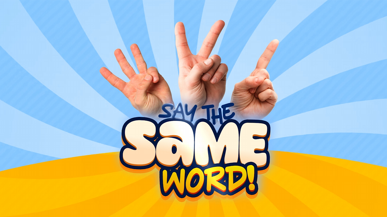 Load video: Say The Same Word Rules Video